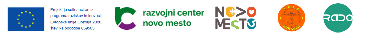Noga - logotipi partnerjev projekta